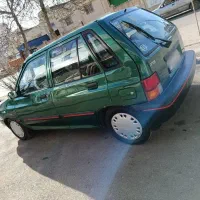 پراید هاچبک مدل ۸۱ بیرنگ عتیقه