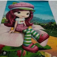 فرش ۴متری طرح دخترتوت فرنگی