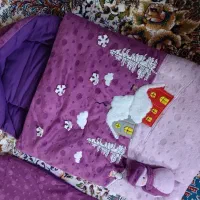 پتوی کاردست دار و سرویس خواب مخمل باکیفیت|اسباب و اثاث بچه|قم, حنیف نژاد|دیوار