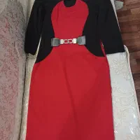 تونیک قرمز یلدایی سایز ۳۸ و۴۰