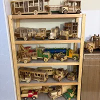 ماشین چوبی دست ساز