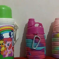 قمقمه سیلیکونی و پلاستیکی در حد