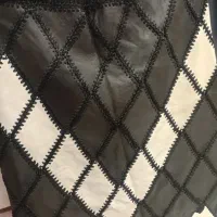 بلوز.دامن.چرم..