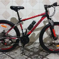 دوچرخه تمام حرفه ای و تمام آلمینیوم سایز26درحد اک