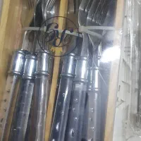 ۱۲ تا چنگال ۸ تا چاقو هردو باهم ۳۵۰ تومان