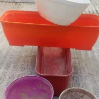 ۵ عدد گلدان۰ ۱۵سلطل  زباله ۱۵۰|گل مصنوعی|اراک, |دیوار