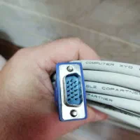 کابل VGA نُه متری|قطعات و لوازم جانبی رایانه|قم, گلزار|دیوار