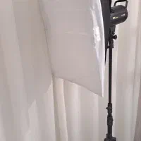 سافت باکس + ویدئو لایت + سه‌پایه