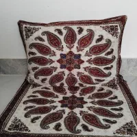 رو بالشتی دورو مخمل|رختخواب، بالش، پتو|تربتحیدریه, اندیشه|دیوار