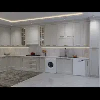 کابینت، کمد دیواری ، دکوراسیون داخلی|کتابخانه، شلف، قفسههای دیواری|زاهدان, |دیوار