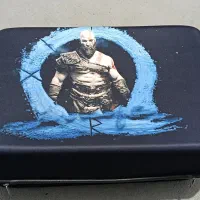 کیف حمل ps5 fat digital طرح GOD OF WAR کریتوس|کنسول، بازی ویدئویی و آنلاین|اطاقور, |دیوار
