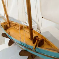 ماکت قایق (کشتی )بادبانی کوچک|کلکسیون و سرگرمی|محمدشهر, ولدآباد|دیوار