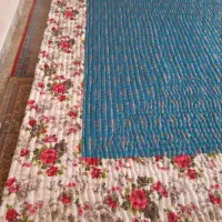 لحاف کرسی دست دوز اتک دار 3.5 در 3.5 کامل با لوازم|رختخواب، بالش، پتو|تهران, شهرک ولیعصر جنوبی|دیوار