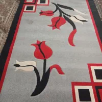 گلیم فرش شیش متری درحدنو|گلیم، جاجیم، گبه|قزوین, |دیوار