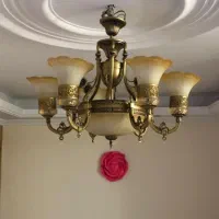 دو عدد لوستر شش شاخه و یک عدد لوستر اشپزخانه|لوستر و چراغ آویز|تهران, افسریه شمالی|دیوار