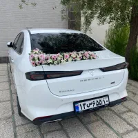 گل ارایی ماشین عروس در محل