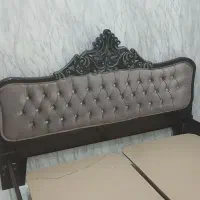 تخت خواب دونفره با دلاور و آینه|تخت و سرویس خواب|پرند, فاز ۱|دیوار