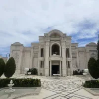 تشریفات سفید عمارت باغ تالار عروسی عقد تولد گرمدره