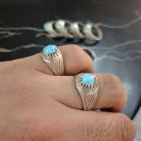 انگشتر دستساز فیروزه نیشابوری|جواهرات|تهران, زمزم|دیوار