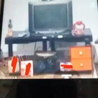 میزوتلویزیون باهم|میز تلویزیون|سنگر, |دیوار