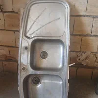 سینک ظرفشویی دو لگنه
