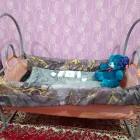 گهواره سالم وی دست لباس ی تیکه سایزصفر|اسباب و اثاث بچه|اهواز, پردیس|دیوار