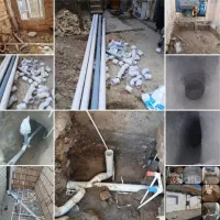 لوله کشی آب وفاضلاب تخریب وصل طرح اگو نشتی شیار