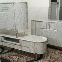 ست کامل میزتیوی.اینه کنسول.جاکفشی|میز تلویزیون|تهران, عبدل‌آباد|دیوار