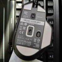 موس RAZER BASILISK V2 و کیبورد Green|قطعات و لوازم جانبی رایانه|همدان, |دیوار