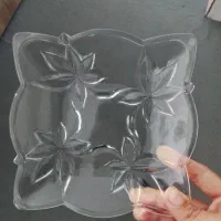 بشقاب های میوه خوری شیشه ای