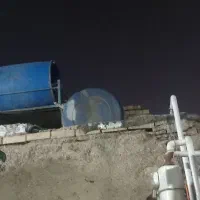 فروش دوعدد بشکه آبی پلاستیکی بدون درب|مصالح و تجهیزات ساختمان|آبادان, |دیوار