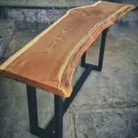 میز کنسول چوبی