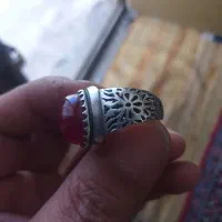 یاقوت دانه اناری طبیعی رکاب عیاربالا|جواهرات|شهرکرد, |دیوار