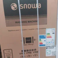 یخچال و لباسشویی اسنوا رنگ استیل