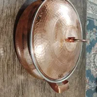 ماهیتابه مسی نو نو اصل زنجان قطع 25