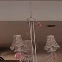 لوستر فرفروژه ۳شاخه