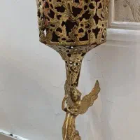 سطل وجادستمالی.وگلدان برنجی