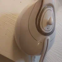 قوری سفید مدل بیضی