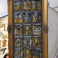 تابلو نقاشی آنتیک. حبشی عتیقه