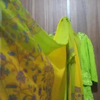 لباس مجلسی نخی طرح هندی سایز ۴۴-۴۸|لباس|گنبد کاووس, |دیوار