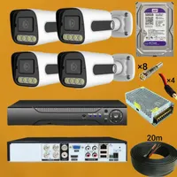 دوربین مداربسته 5MP (مدل 2025/رنگی در تاریکی مطلق)|دوربین مداربسته|کیش, |دیوار