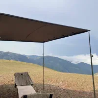 سایبان آفرودی بغل خودرو