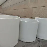 ۳ عدد گلدان فایبر گلاس|گل و گیاه طبیعی|تهران, ارم|دیوار
