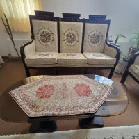 مبل و میز ناهارخوری سلطنتی ۷نفره|مبلمان خانگی و میز عسلی|خمین, |دیوار