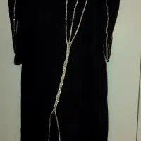 لباس مجلسی مشکی کار شدا