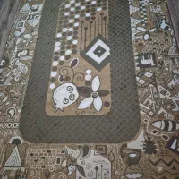 گلیم فرش ۶متری