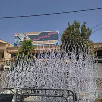 حفاظ ، نرده درب آکاردئون آپارتمانی تسمه ای|مصالح و تجهیزات ساختمان|شیراز, گلشن|دیوار