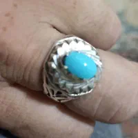 انگشتر نقره فیروزه|جواهرات|گالیکش, |دیوار