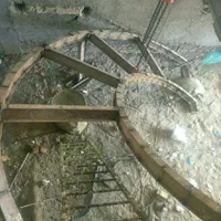 جوشکاری سیار اسکلت نیمه اسکلت راپله با تراکتور