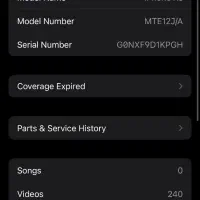 ایفون xs سفید256 گیگ کاملا سالم
